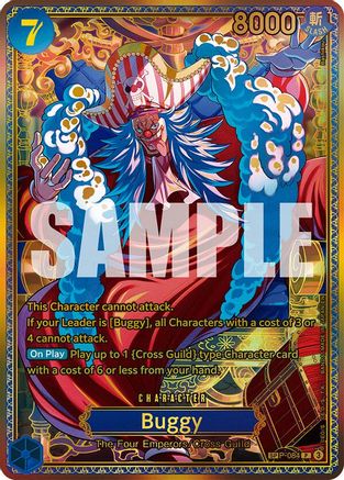 Buggy (SP) (P-084) - The World's Strongest Warriors Foil | Grognard Games