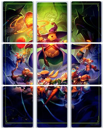Attack of the Vine! Puzzle Insert (Set of 9)  - Attack of the Vine | Grognard Games