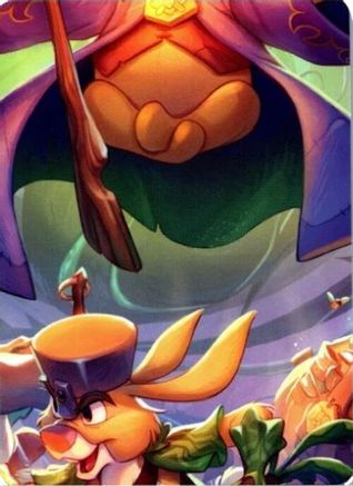 Attack of the Vine! Puzzle Insert (Middle Center)  - Attack of the Vine | Grognard Games