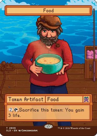 Food Token (2808) (SLD-2808) - Secret Lair Drop Series | Grognard Games