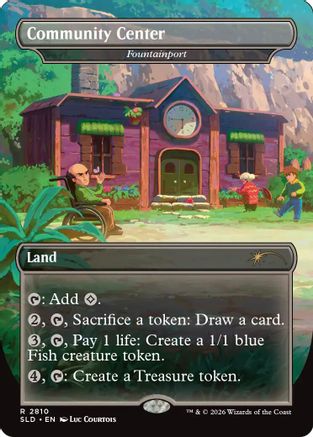 Community Center - Fountainport (SLD-2810) - Secret Lair Drop Series Foil | Grognard Games