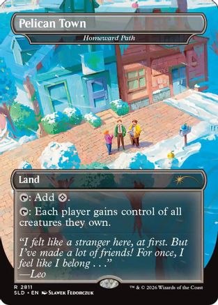 Pelican Town - Homeward Path (SLD-2811) - Secret Lair Drop Series Foil | Grognard Games