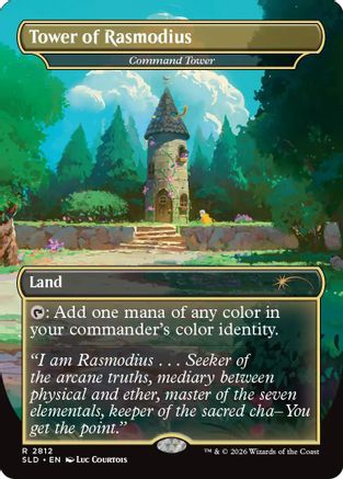 Tower of Rasmodius - Command Tower (SLD-2812) - Secret Lair Drop Series Foil | Grognard Games