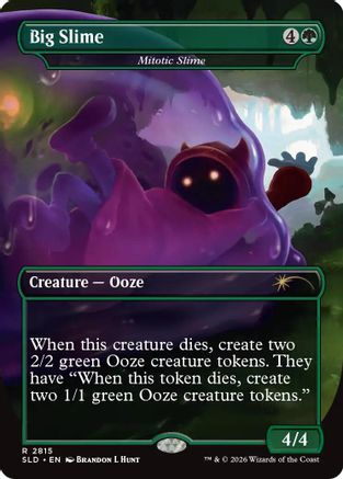 Big Slime - Mitotic Slime (SLD-2815) - Secret Lair Drop Series Foil | Grognard Games