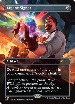 Arcane Signet (2816) (SLD-2816) - Secret Lair Drop Series Foil | Grognard Games
