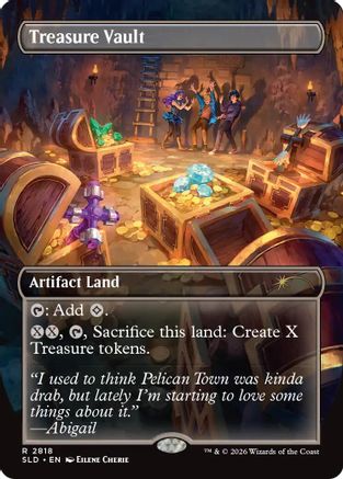 Treasure Vault (SLD-2818) - Secret Lair Drop Series Foil | Grognard Games