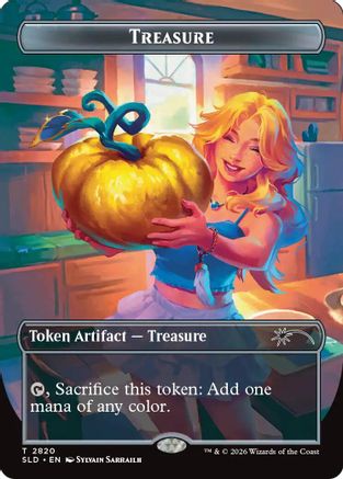 Treasure Token (SLD-2820) - Secret Lair Drop Series | Grognard Games