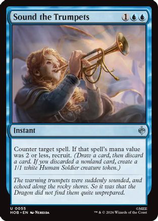 Sound the Trumpets (HOB-055) - The Hobbit Foil | Grognard Games