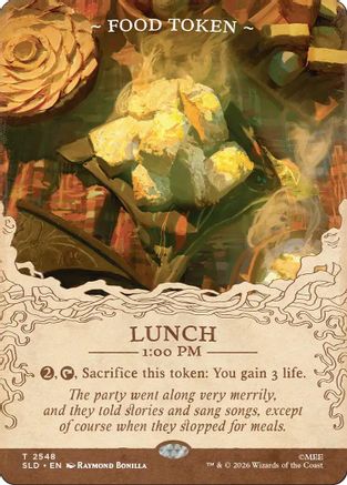 Food Token (2548) (SLD-2548) - Secret Lair Drop Series | Grognard Games