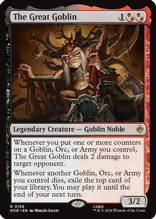 The Great Goblin (HOB-158) - The Hobbit Foil | Grognard Games