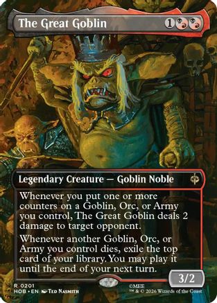 The Great Goblin (Borderless) (HOB-201) - The Hobbit | Grognard Games