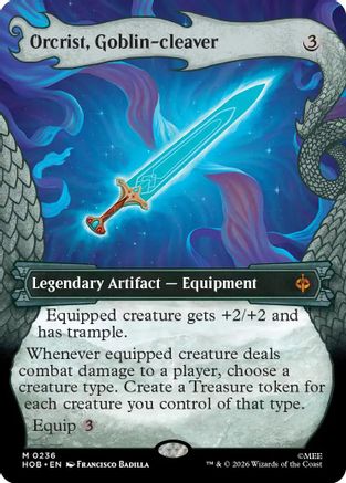 Orcrist, Goblin-cleaver (Showcase) (HOB-236) - The Hobbit Foil | Grognard Games