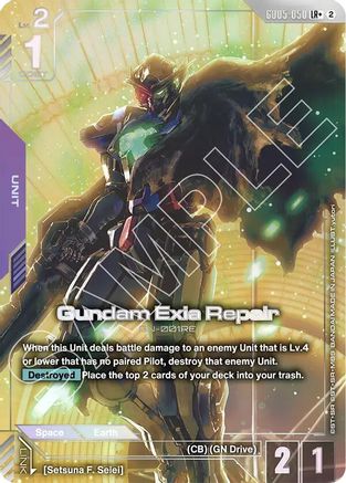 Gundam Exia Repair (LR+) - Freedom Ascension (GD05-050) Holofoil | Grognard Games