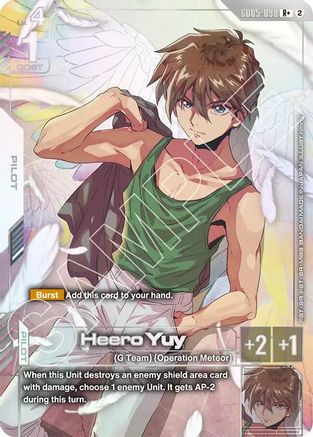 Heero Yuy (R+) - Freedom Ascension (GD05-098) Holofoil | Grognard Games