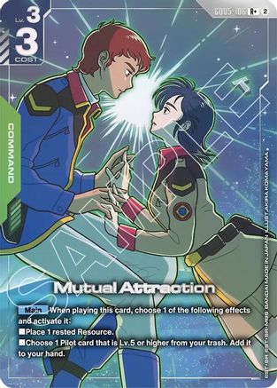 Mutual Attraction (R+) - Freedom Ascension (GD05-106) Holofoil | Grognard Games