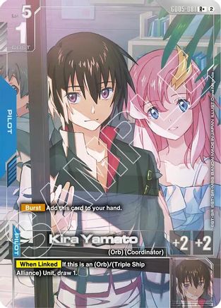 Kira Yamato (R+) - Freedom Ascension (GD05-081) Holofoil | Grognard Games