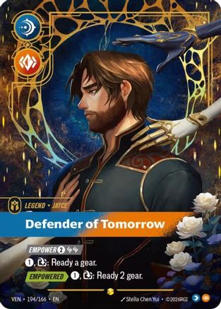 Jayce - Defender of Tomorrow (Overnumbered) (194/166) - Vendetta Foil | Grognard Games
