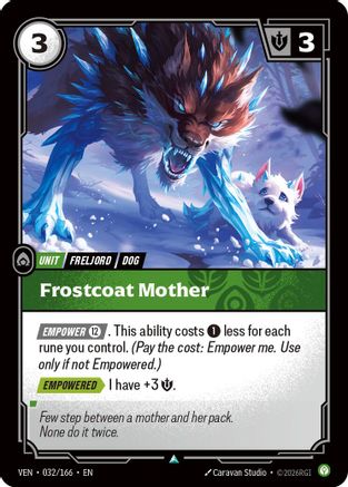 Frostcoat Mother (032/166) - Vendetta | Grognard Games