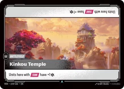 Kinkou Temple (159/166) - Vendetta Foil | Grognard Games