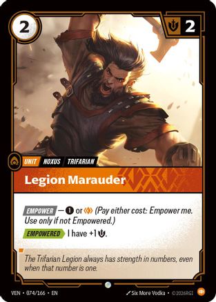 Legion Marauder (074/166) - Vendetta Foil | Grognard Games