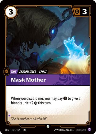 Mask Mother (094/166) - Vendetta | Grognard Games