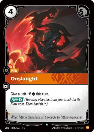 Onslaught (081/166) - Vendetta Foil | Grognard Games
