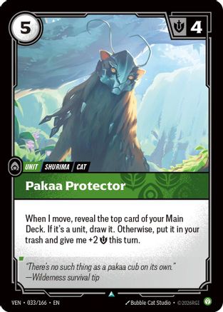 Pakaa Protector (033/166) - Vendetta Foil | Grognard Games