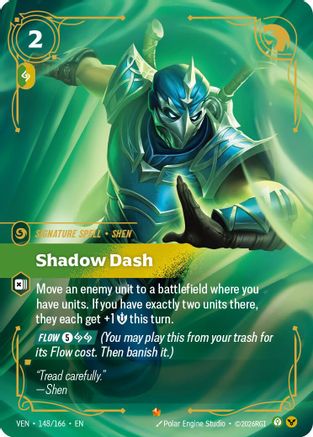 Shadow Dash (148/166) - Vendetta Foil | Grognard Games