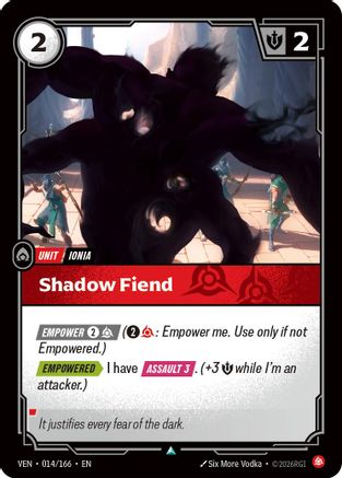 Shadow Fiend (014/166) - Vendetta Foil | Grognard Games
