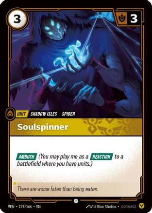 Soulspinner (123/166) - Vendetta Foil | Grognard Games