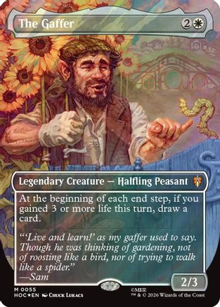 The Gaffer (Borderless) (Surge Foil) (HOC-055) - The Hobbit: Eternal-Legal Foil | Grognard Games