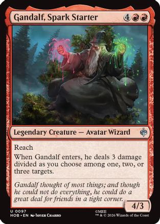 Gandalf, Spark Starter (HOB-097) - The Hobbit | Grognard Games