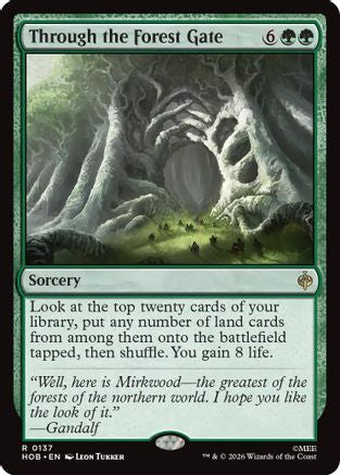 Through the Forest Gate (HOB-137) - The Hobbit Foil | Grognard Games