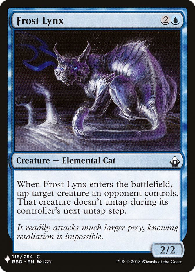 Frost Lynx [Mystery Booster] | Grognard Games