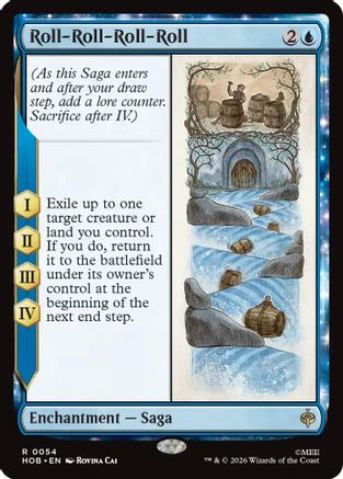 Roll-Roll-Roll-Roll (HOB-054) - The Hobbit Foil | Grognard Games