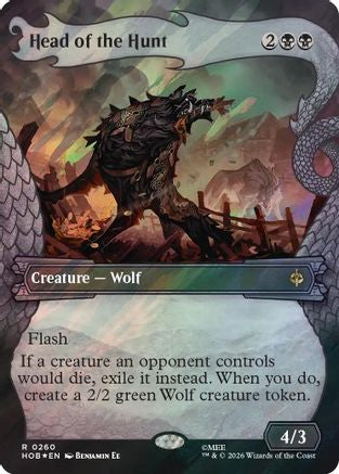 Head of the Hunt (Showcase) (Surge Foil) (HOB-260) - The Hobbit Foil | Grognard Games