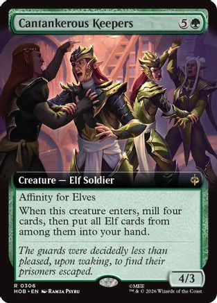 Cantankerous Keepers (Extended Art) (HOB-306) - The Hobbit Foil | Grognard Games