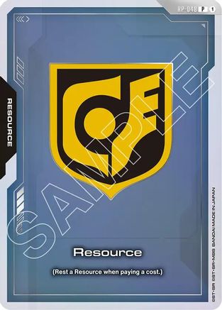 Resource (RP-048) (EVX07 Resource Set) - Promotional Resource Tokens (RP-048) Holofoil | Grognard Games