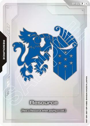 Resource (RP-052) (EVX07 Resource Set) - Promotional Resource Tokens (RP-052) Holofoil | Grognard Games