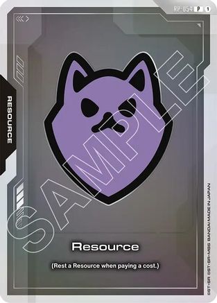 Resource (RP-054) (EVX07 Resource Set) - Promotional Resource Tokens (RP-054) Holofoil | Grognard Games