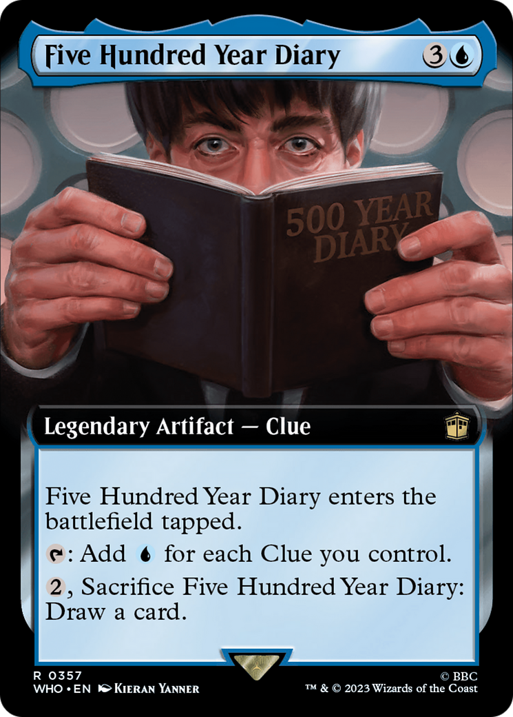 Five Hundred Year Diary (Extended Art) [Doctor Who] | Grognard Games