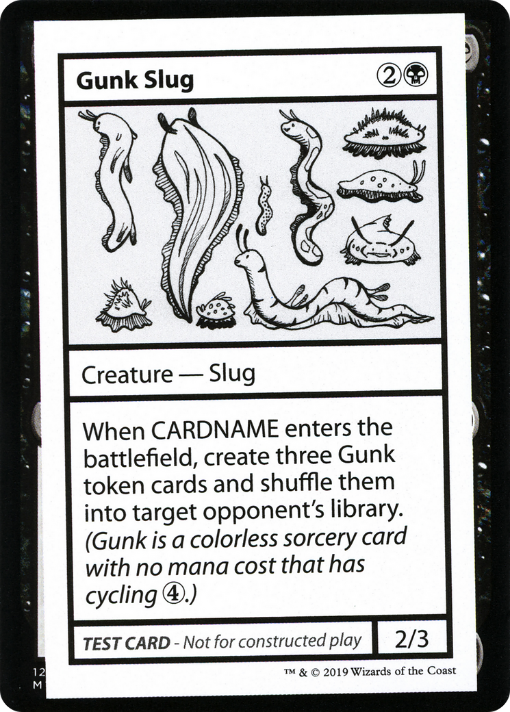 Gunk Slug (2021 Edition) [Mystery Booster Playtest Cards] | Grognard Games