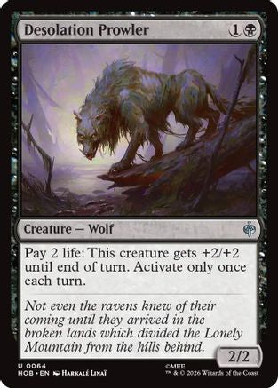 Desolation Prowler (HOB-064) - The Hobbit Foil | Grognard Games