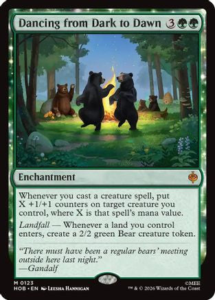 Dancing from Dark to Dawn (HOB-123) - The Hobbit Foil | Grognard Games