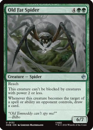 Old Fat Spider (HOB-132) - The Hobbit Foil | Grognard Games