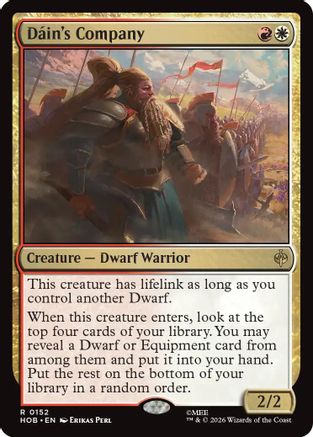 Dain's Company (HOB-152) - The Hobbit Foil | Grognard Games