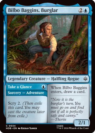 Bilbo Baggins, Burglar (HOB-034) - The Hobbit Foil | Grognard Games
