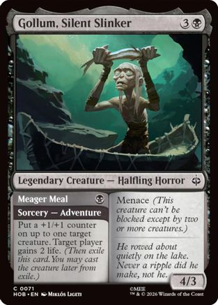 Gollum, Silent Slinker (HOB-071) - The Hobbit Foil | Grognard Games