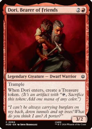Dori, Bearer of Friends (HOB-094) - The Hobbit | Grognard Games