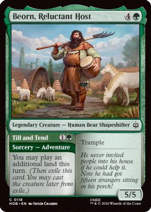 Beorn, Reluctant Host (HOB-118) - The Hobbit Foil | Grognard Games